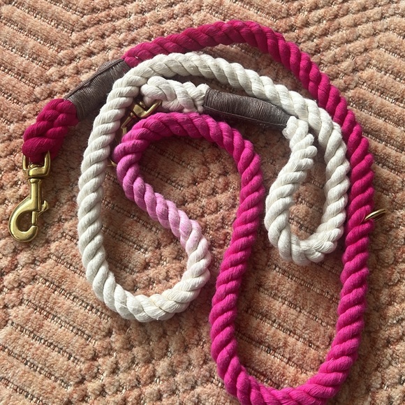 Found Large Pink Rope Leash - Picture 2 of 2